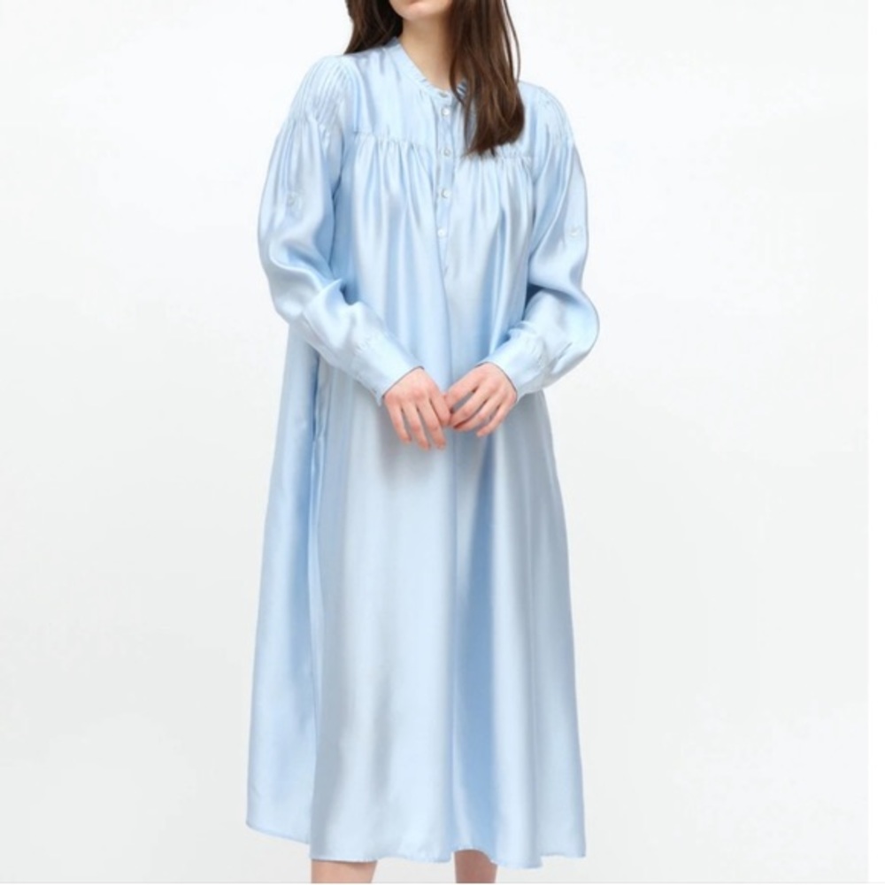 Birgitte Herskind Stella Maxi Dress in Light Blue